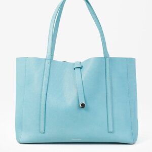 Tiffany & Co Textured Leather East West Tote Bag